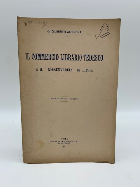Il commercio librario tedesco e il Borsenverein di Lipsia